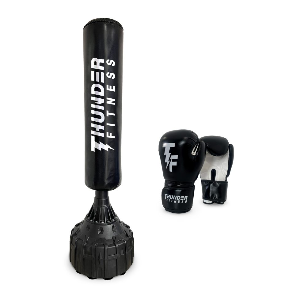 Seisova Nyrkkeilysäkki & Nyrkkeilyhanskat setti